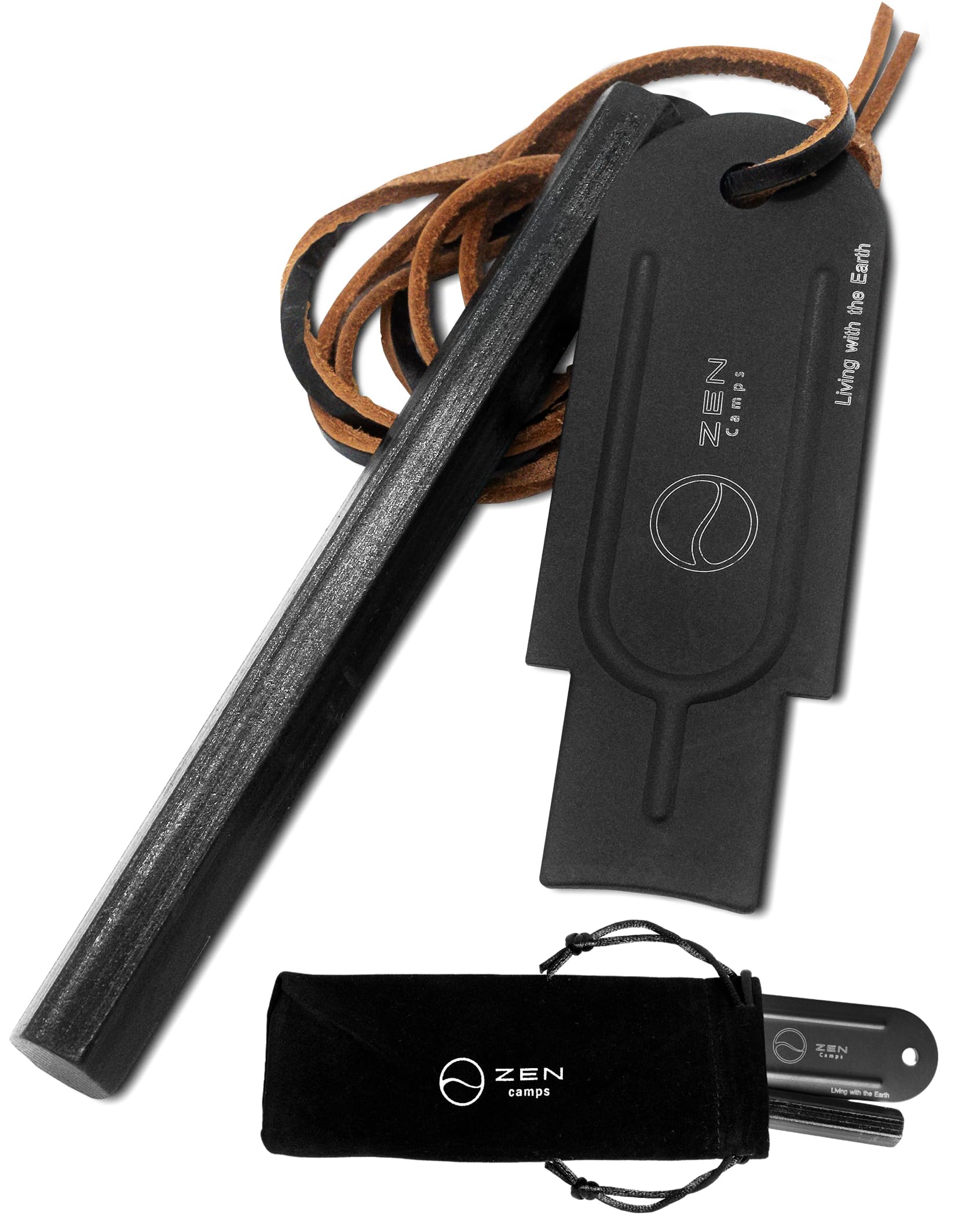 Amazon | ZEN Camps ファイヤースターター 極太 長い ヘキサ型 六角